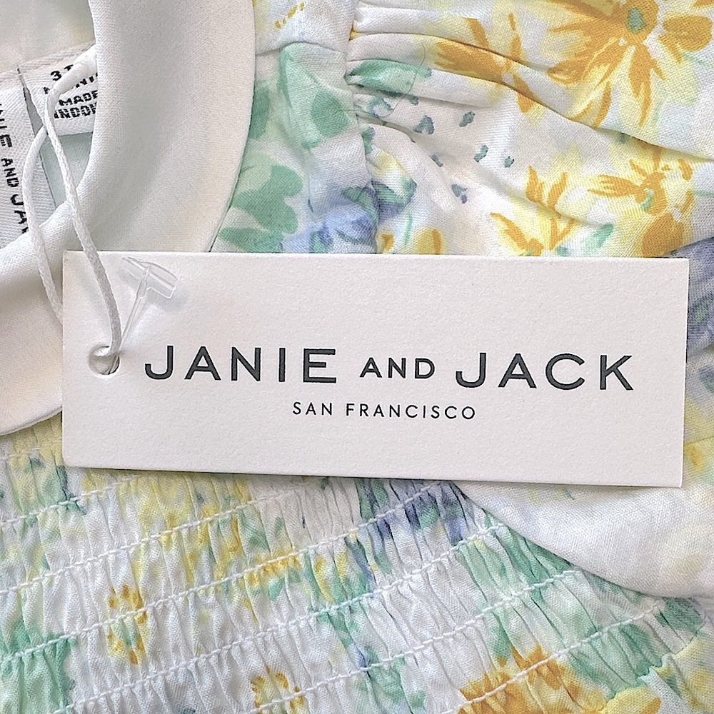 Janie and Jack Baby Girls Floral One Piece - Picture 7 of 7